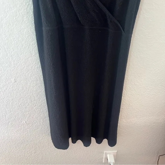 eileen fisher 100% wool faux wrap dress Size Large