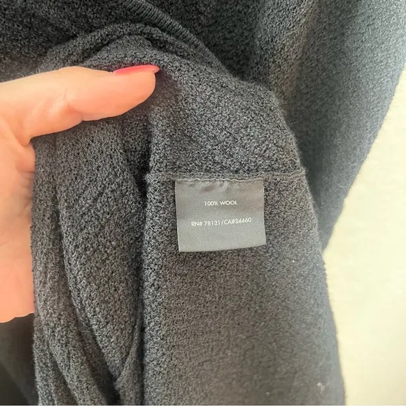 eileen fisher 100% wool faux wrap dress Size Large