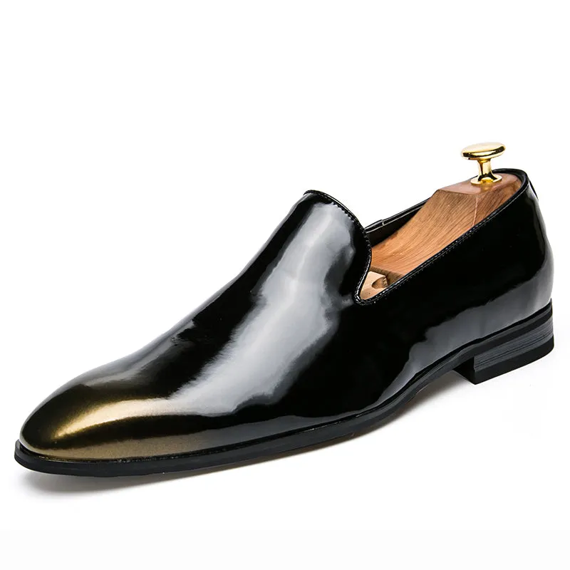 Elegant Italian Style Patent Leather Dress Shoe
