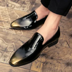 Elegant Italian Style Patent Leather Dress Shoe