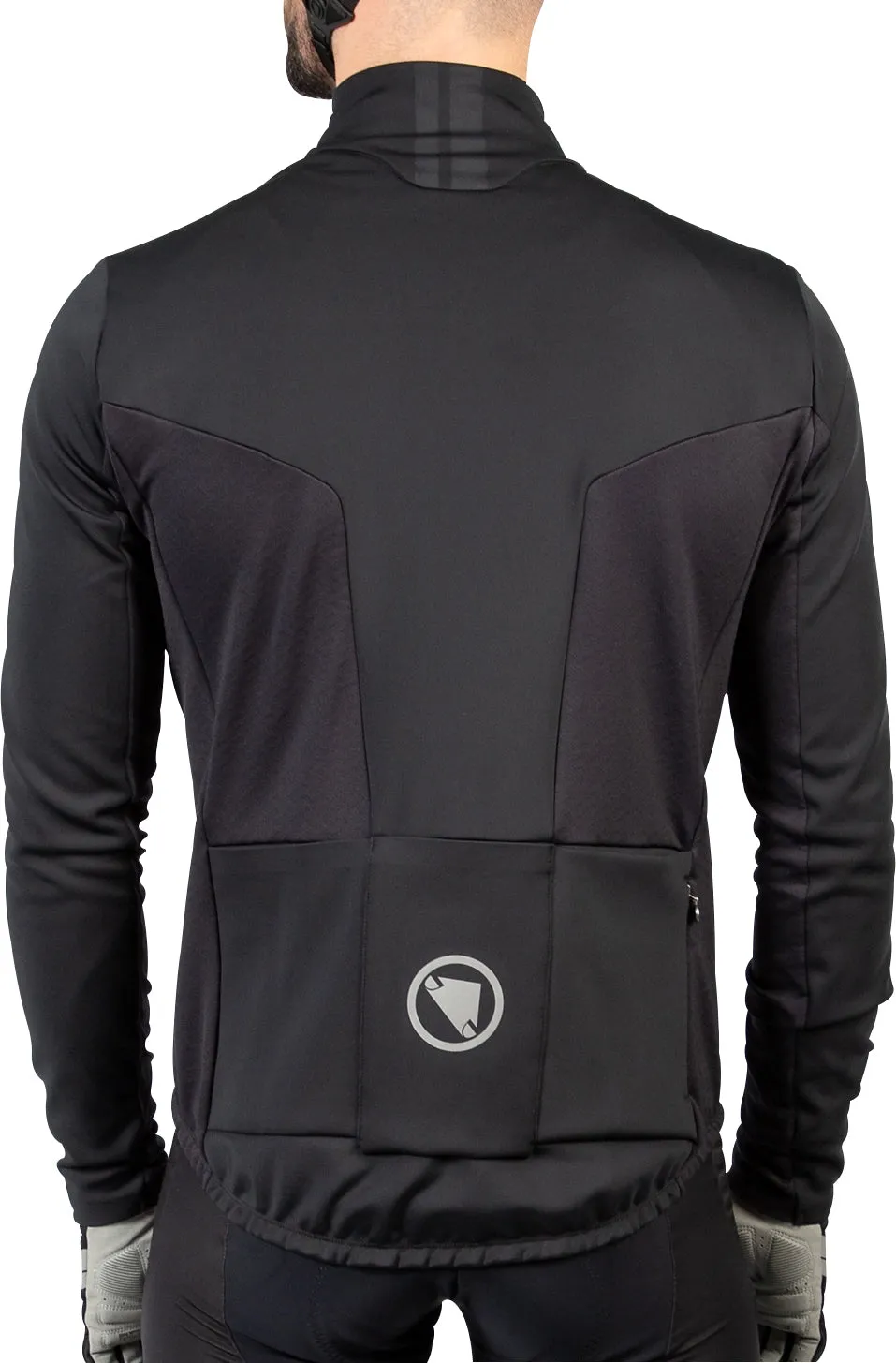 Endura FS260 Pro Roubaix Long Sleeve Mens Cycling Jersey - Black