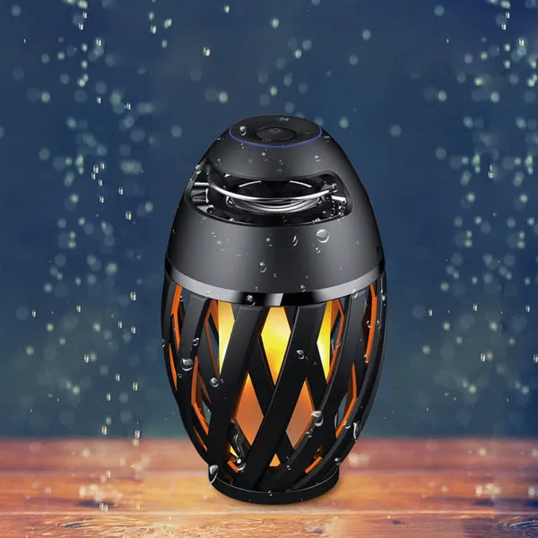 Flame Table Lamp Bluetooth Speaker