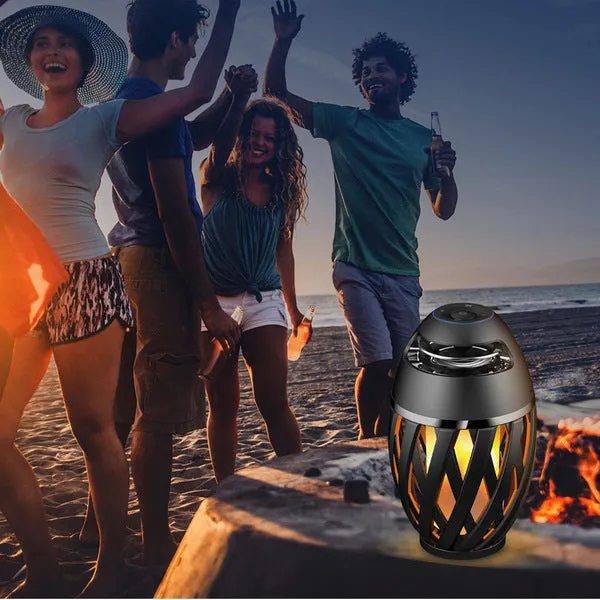 Flame Table Lamp Bluetooth Speaker