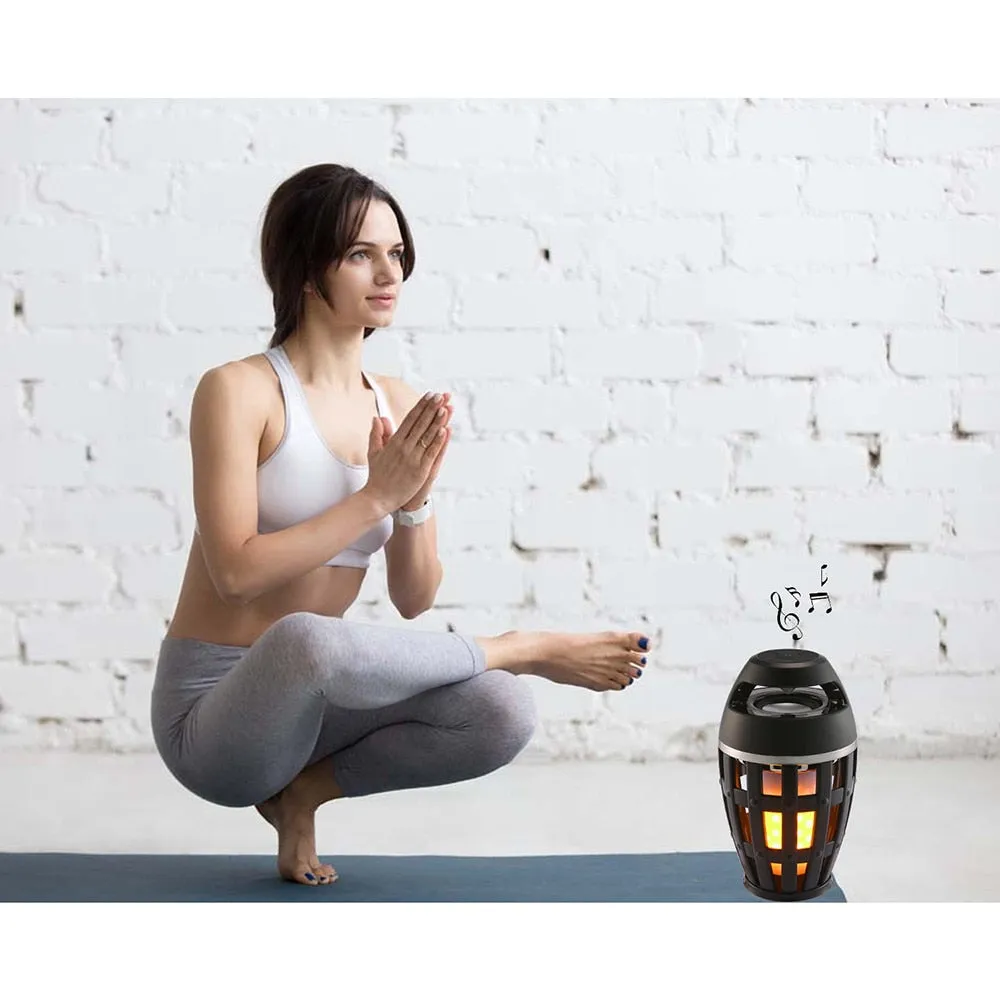 Flame Table Lamp Bluetooth Speaker
