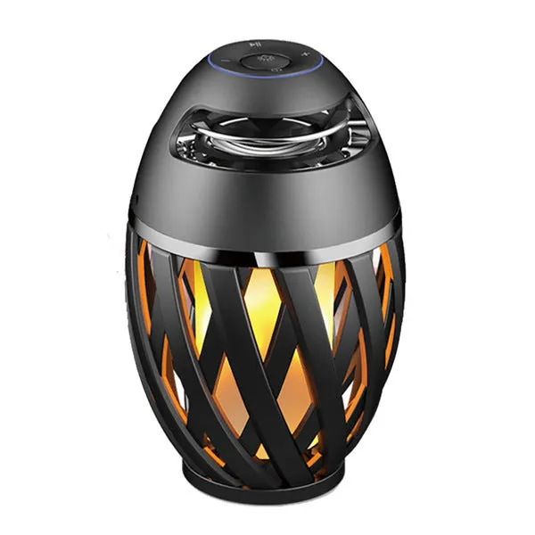 Flame Table Lamp Bluetooth Speaker