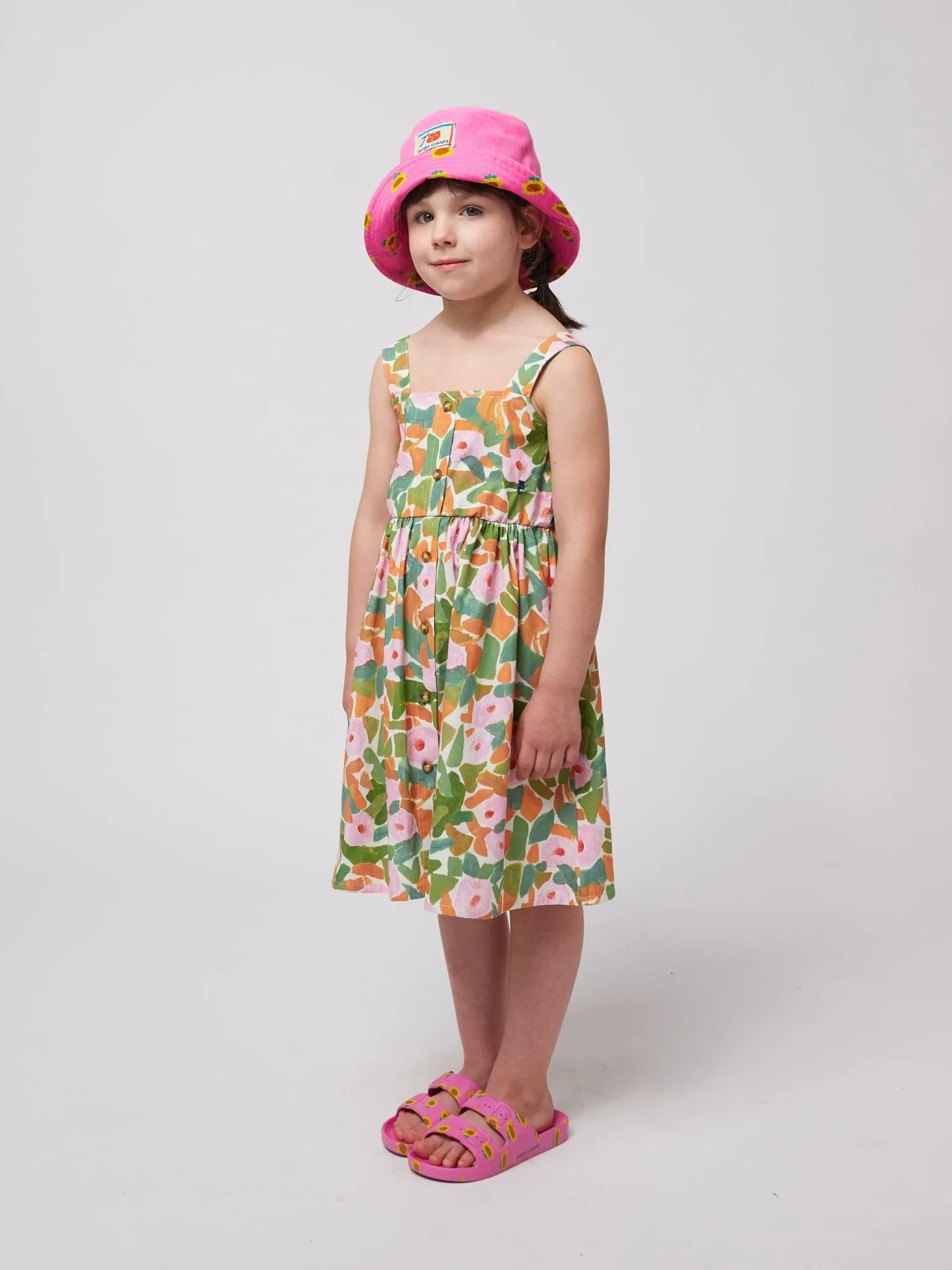 Floral Strap Dress by Bobo Choses