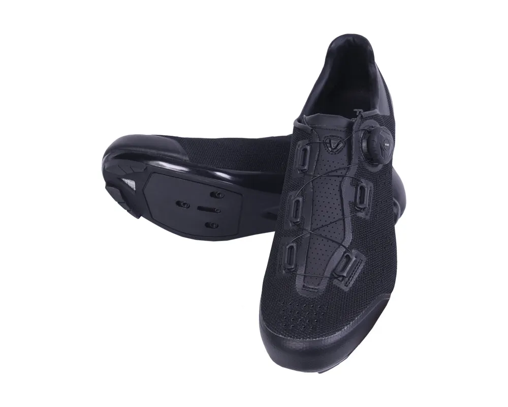 FLR F-11 Knit Road Shoe | Black