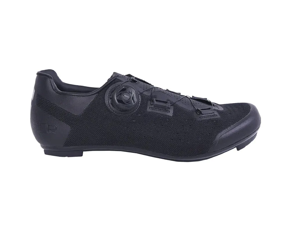 FLR F-11 Knit Road Shoe | Black