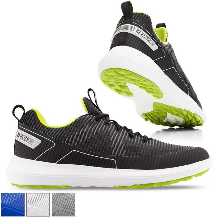 FootJoy FLEX XP Shoes-Previous Season Style 9.0 Grey (56251) N