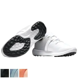 FootJoy Ladies FJ Flex Spikeless Laced Shoes 7.5 White/White/White(95754) M