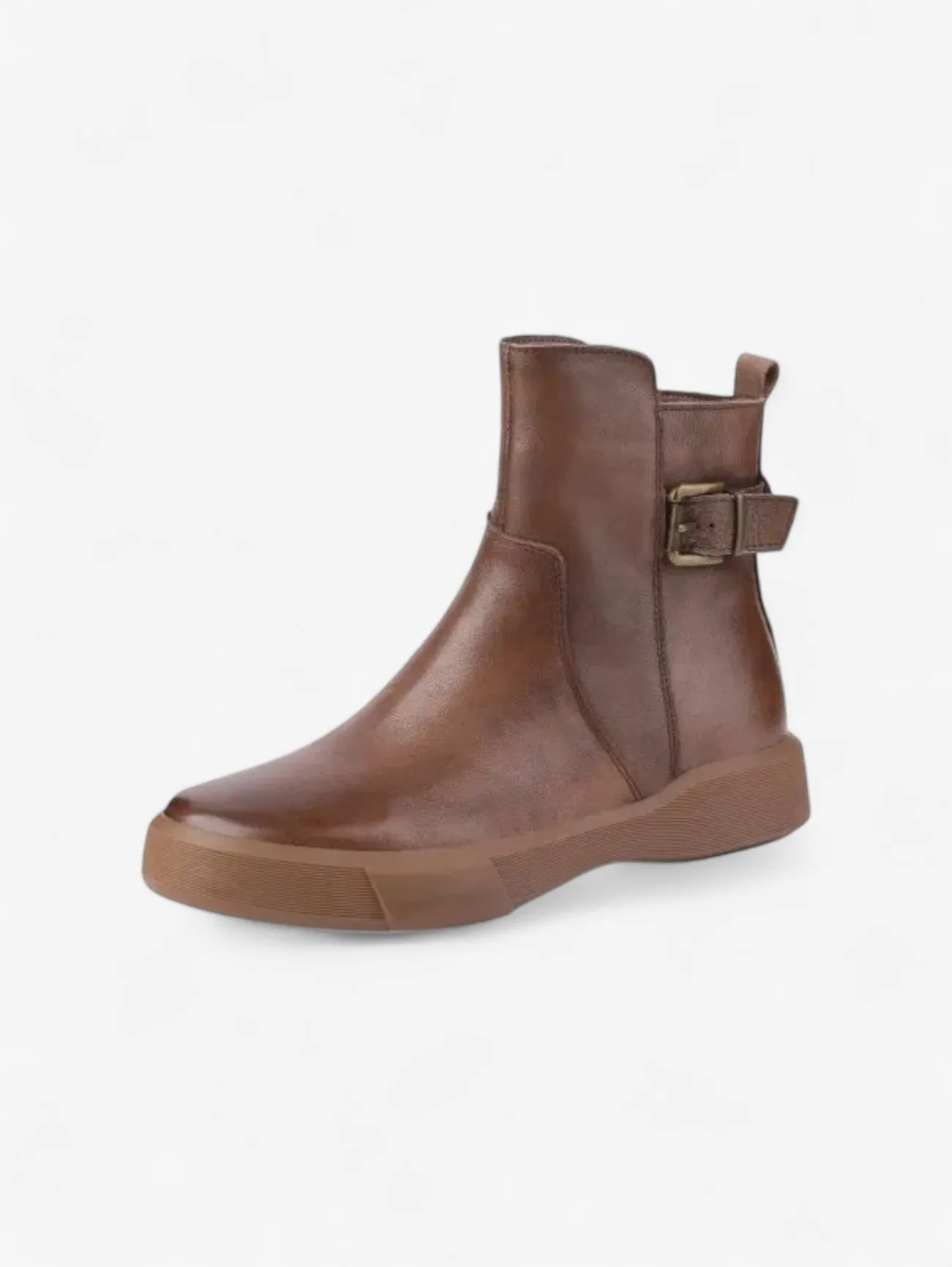 Foxes | Women's Warm Slip On Flat Ankle Boots