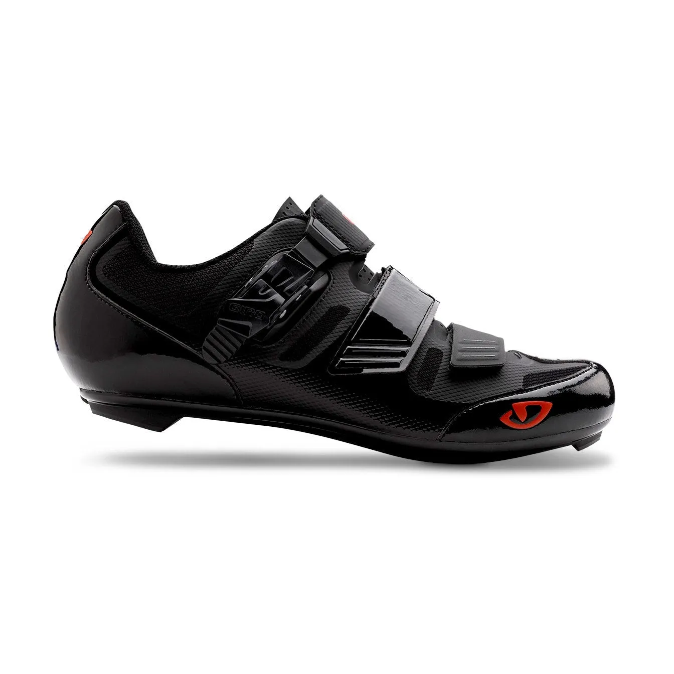 Giro Apeckx II Road Shoes - Black / Bright Red