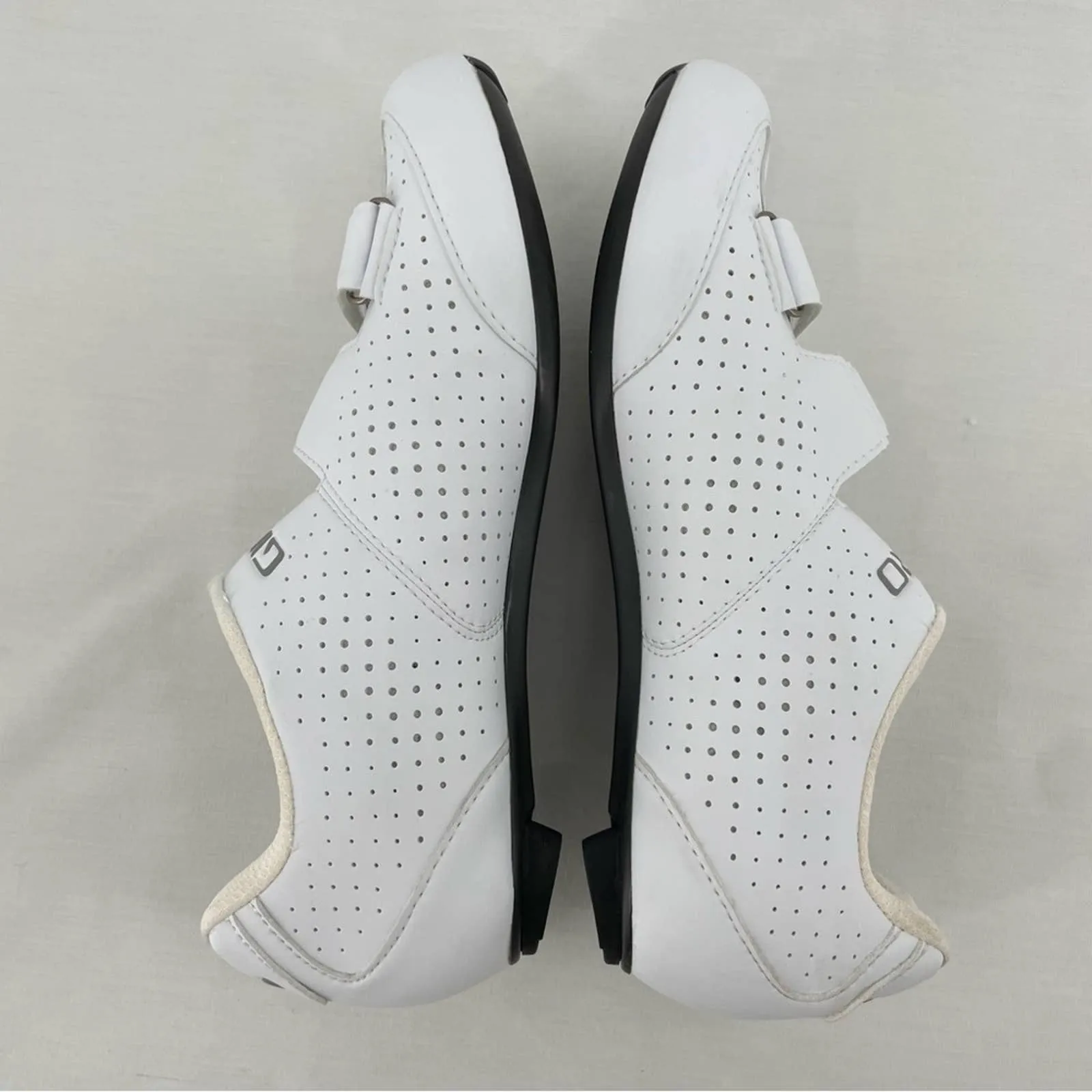Giro ESPADA E70 Road Cycling Shoe Matte White Delta 3 Bolt Style Peloton Size 42.5