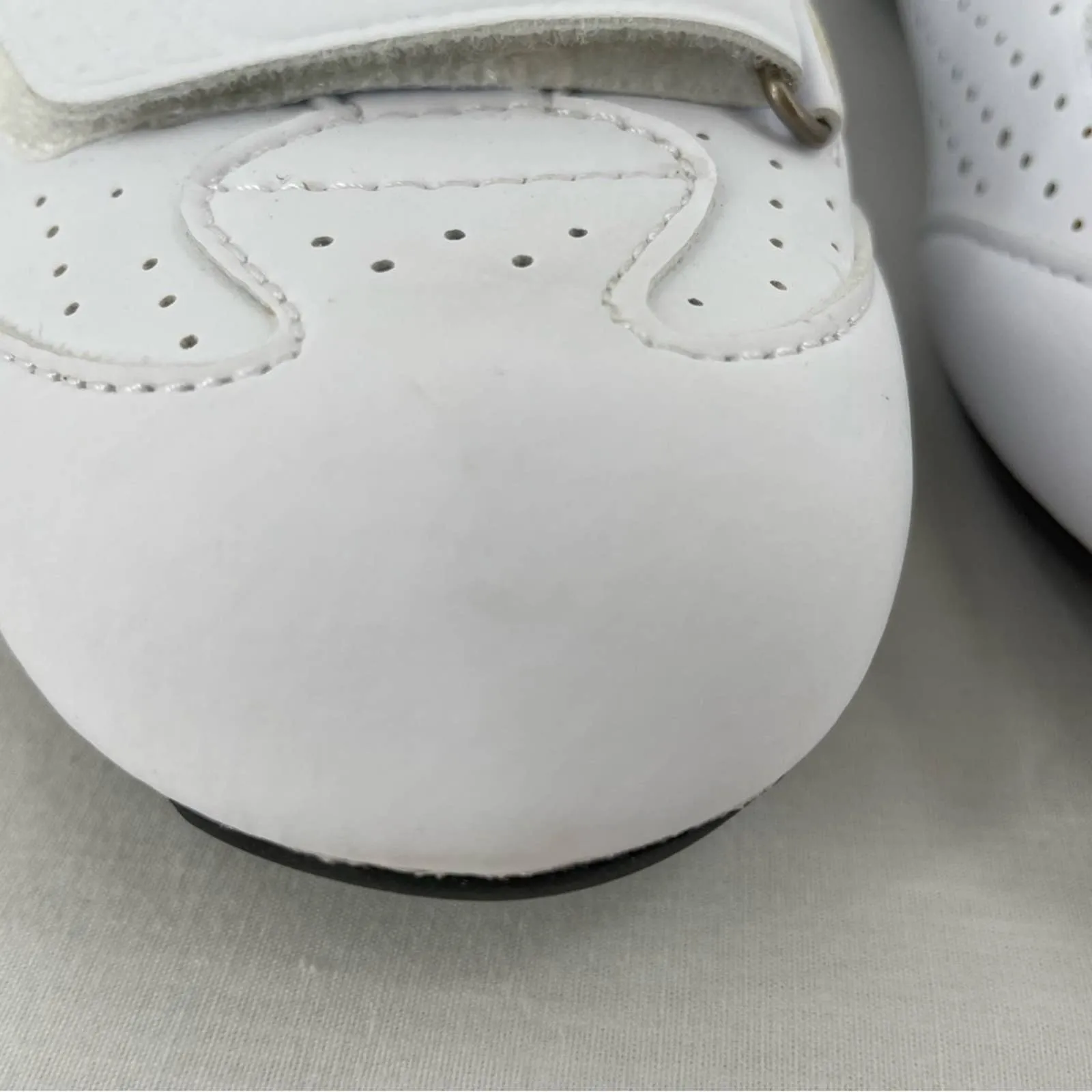 Giro ESPADA E70 Road Cycling Shoe Matte White Delta 3 Bolt Style Peloton Size 42.5