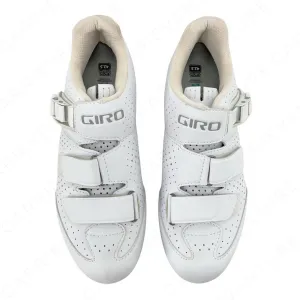 Giro ESPADA E70 Road Cycling Shoe Matte White Delta 3 Bolt Style Peloton Size 42.5