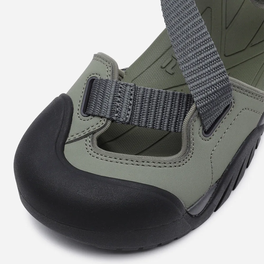 Giày Sandals Unisex Fila Tori - Xanh Quân Đội