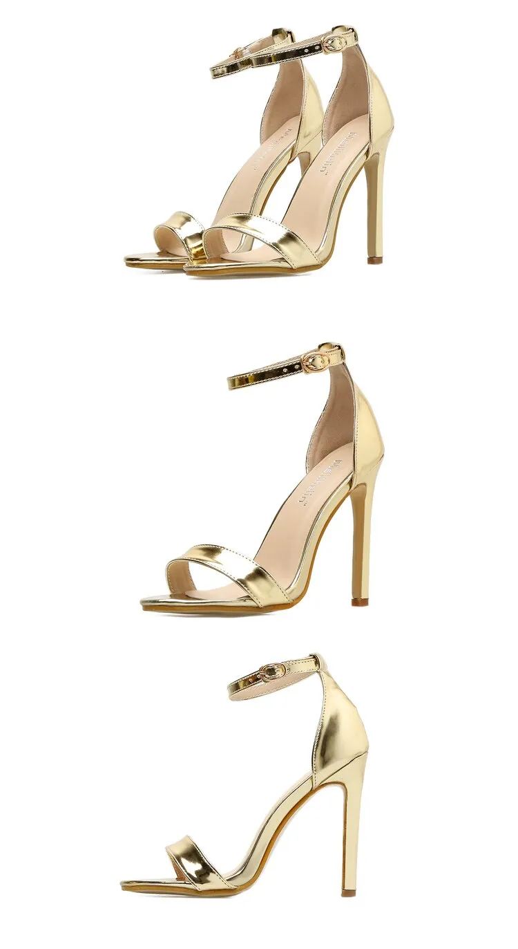 Gold & Silver Wedding Shoes