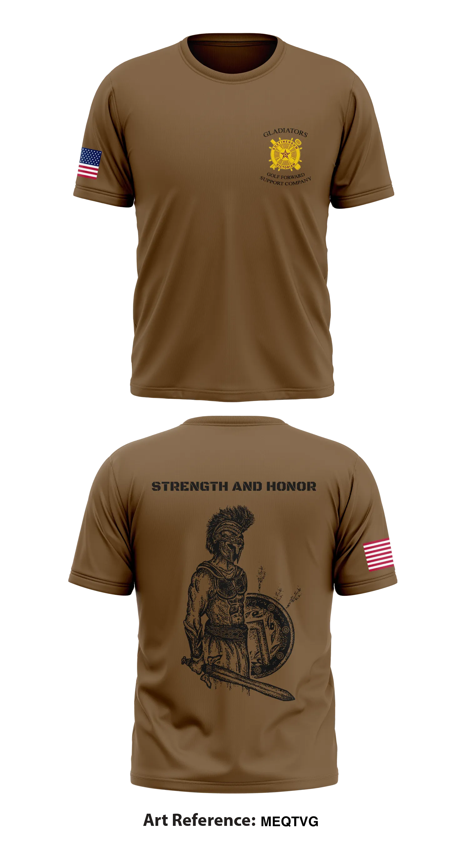 Golf Forward Support Company Store 1 Core Men's SS Performance Tee - mEQtVG