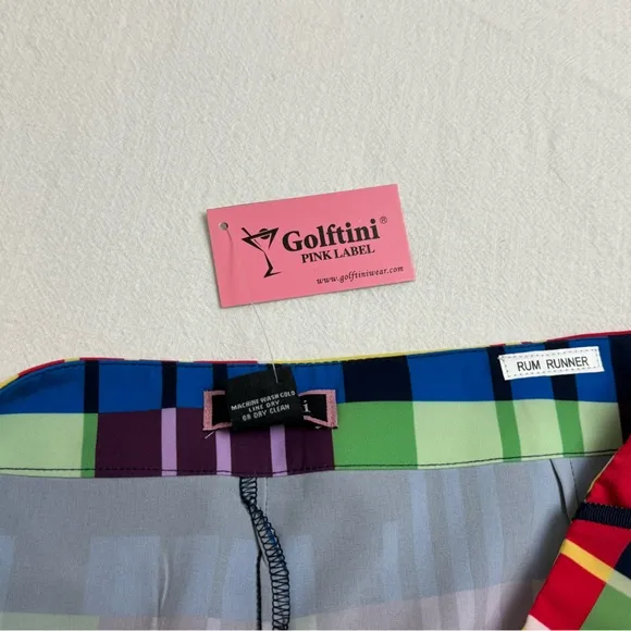 Golftini Rum RunnerPerformance Golf Skort Size 6 NWT Athletic Outdoor Classic