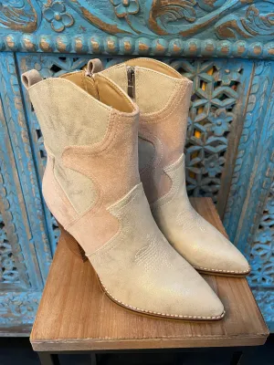 Good Lookin Short Gold Boot