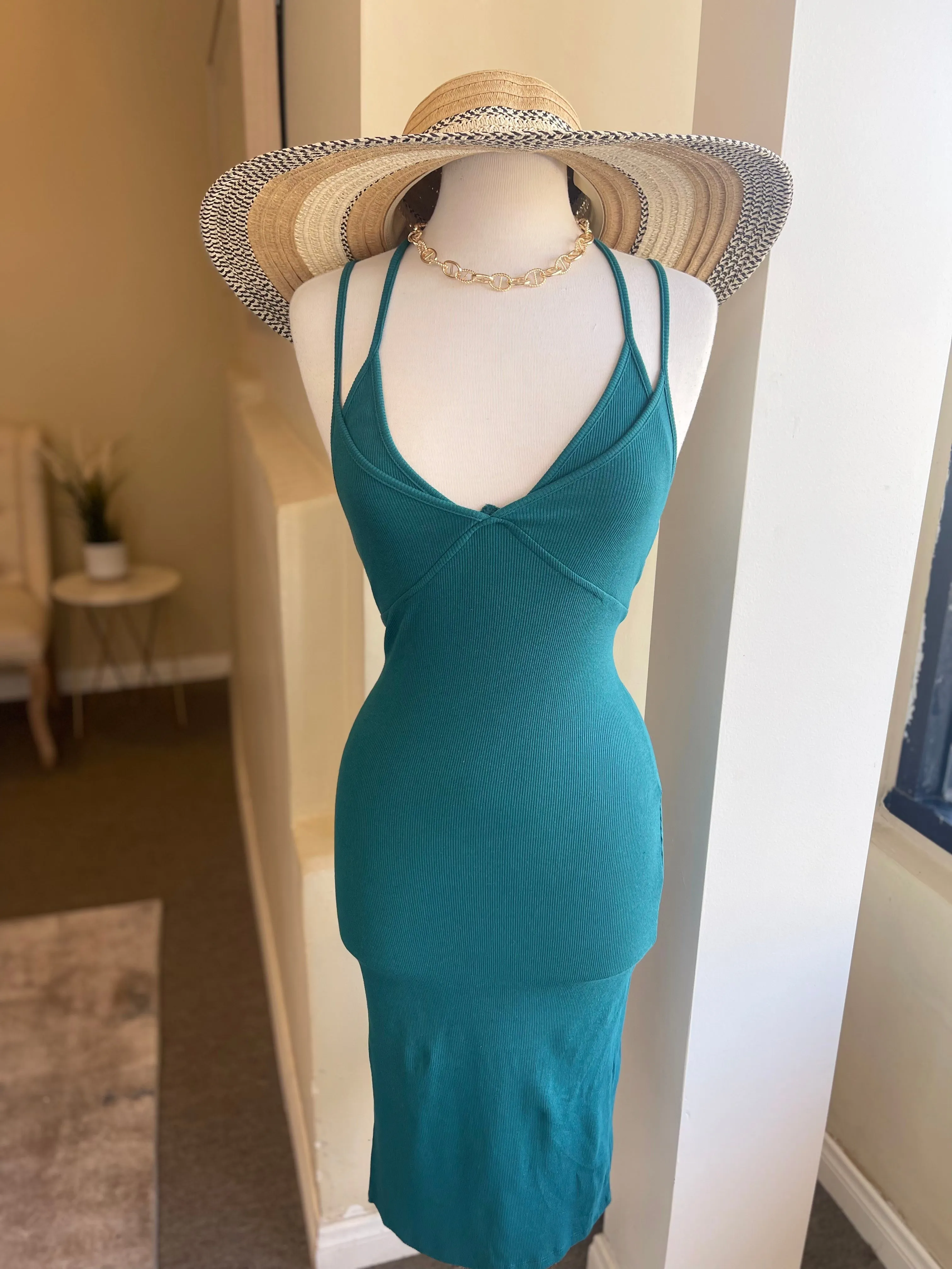 Halter Thin Strap Dress FINAL SALE