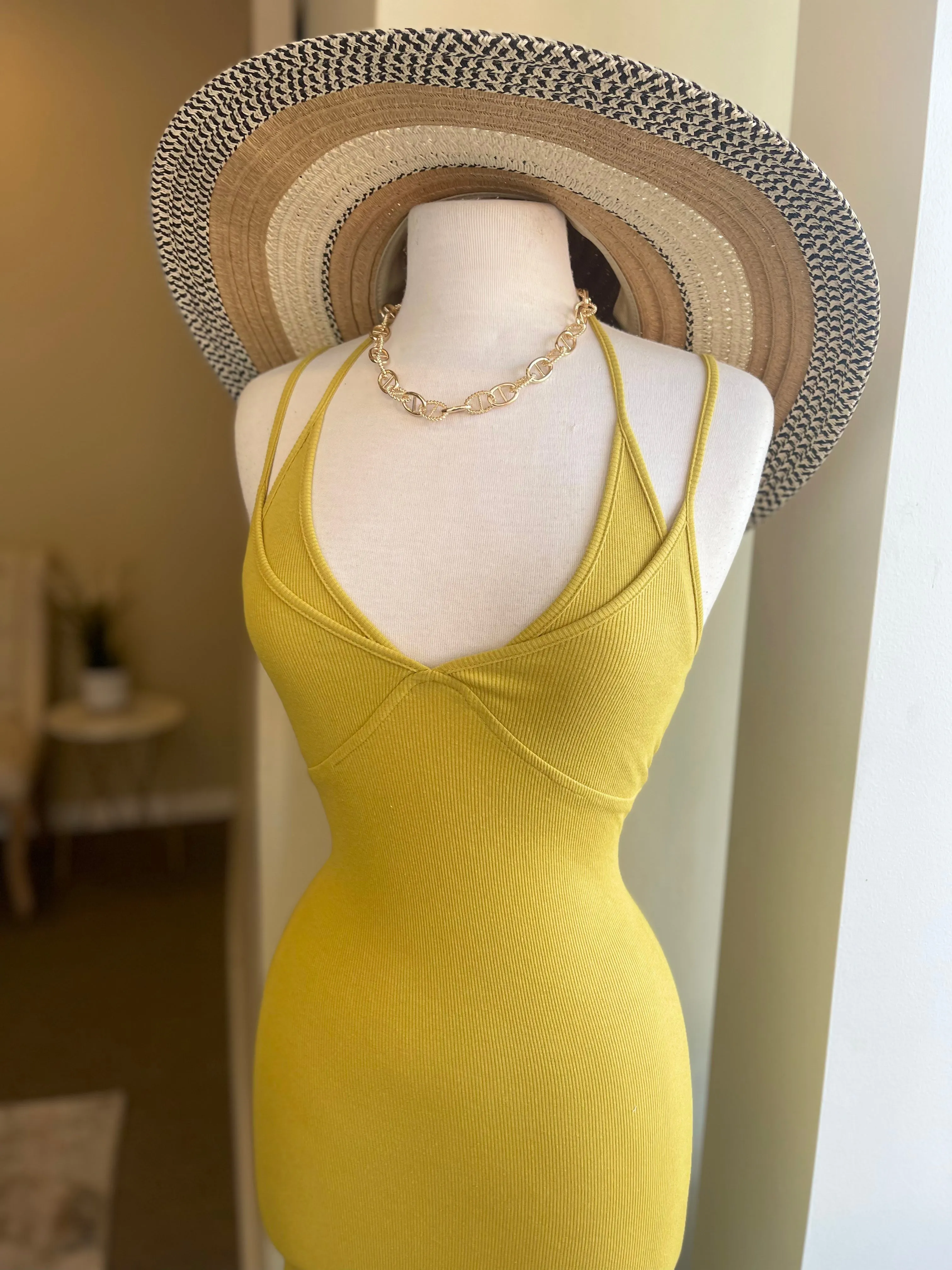 Halter Thin Strap Dress FINAL SALE
