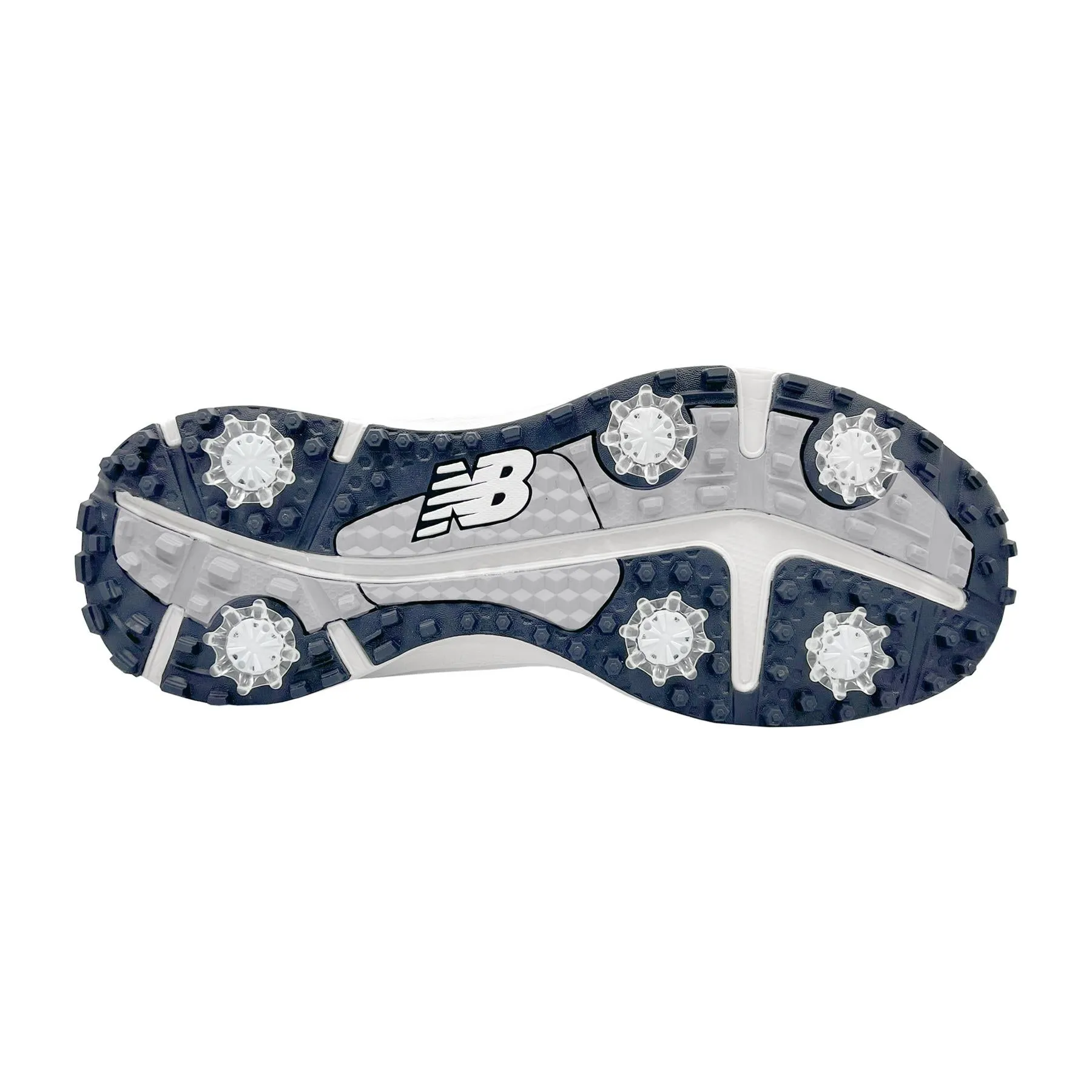 Heritage Waterproof Spiked Golf Shoes White
