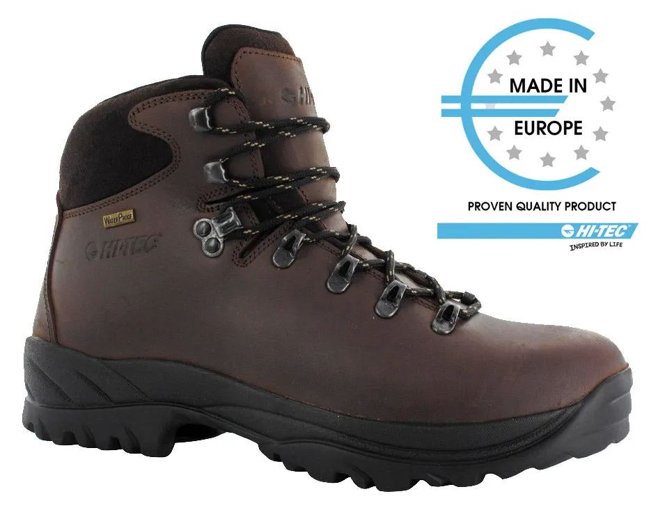 Hi-Tec Ravine Hiking Boot Brown Waterproof Gents O002248-41