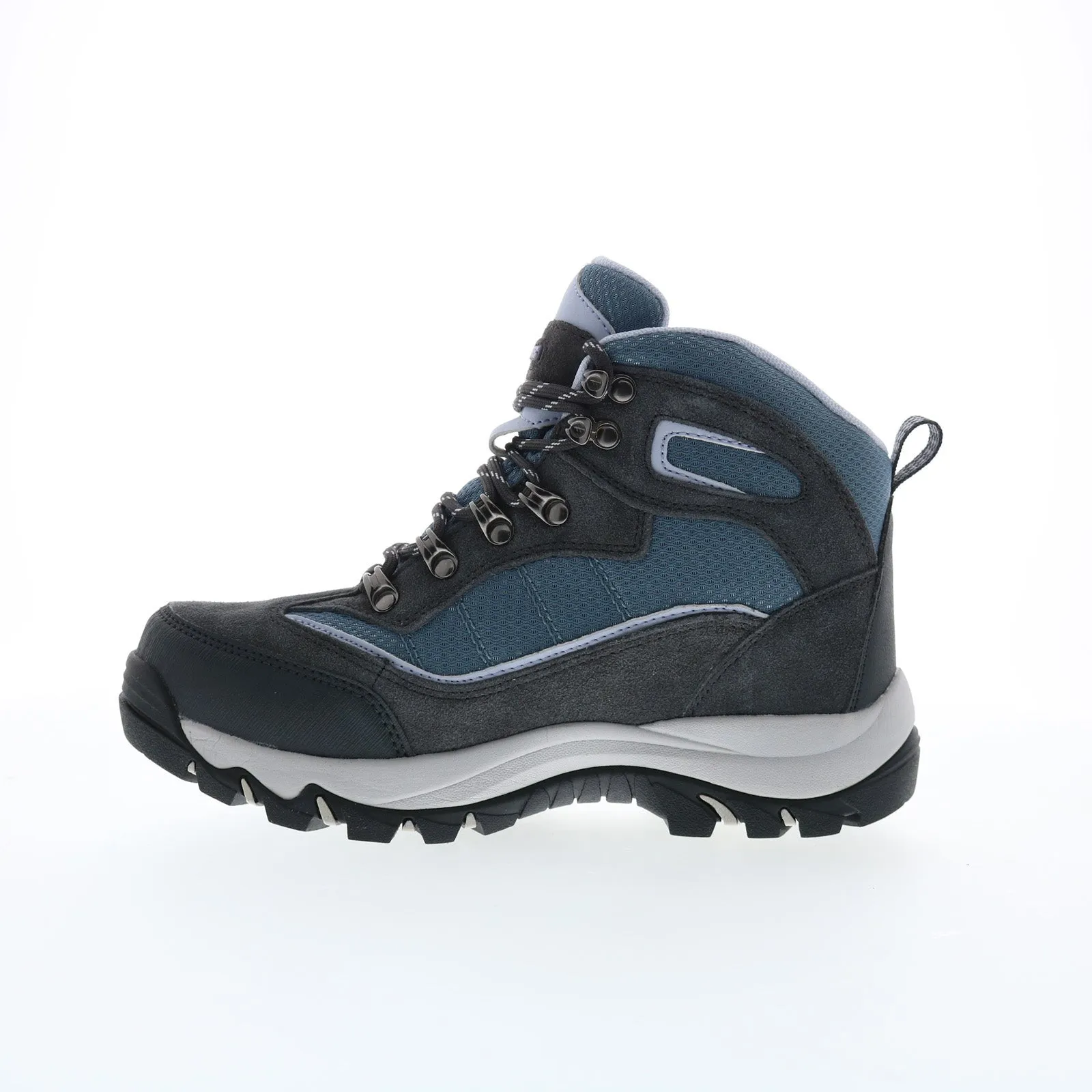 Hi-Tec Skamania Mid Waterproof CH80049W-VD Womens Gray Suede Hiking Boots