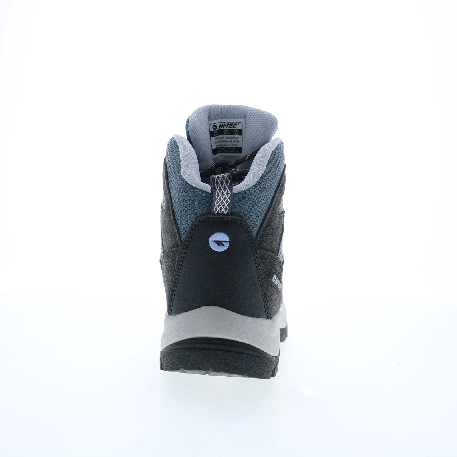 Hi-Tec Skamania Mid Waterproof CH80049W-VD Womens Gray Suede Hiking Boots