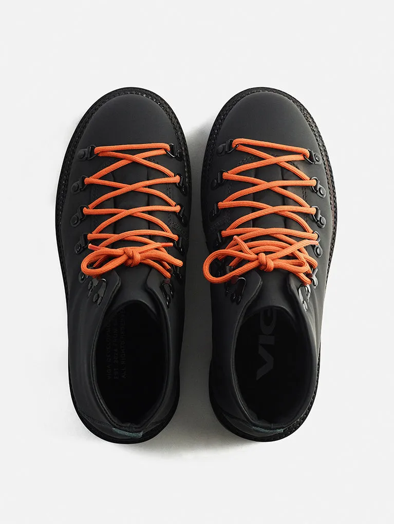 Hiking Boot Mid Rubberish Black