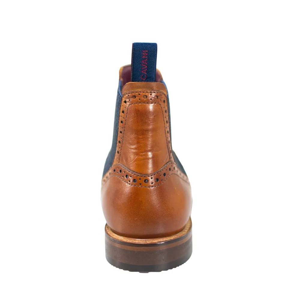House of Cavani Moriarty Tan Chelsea Boots