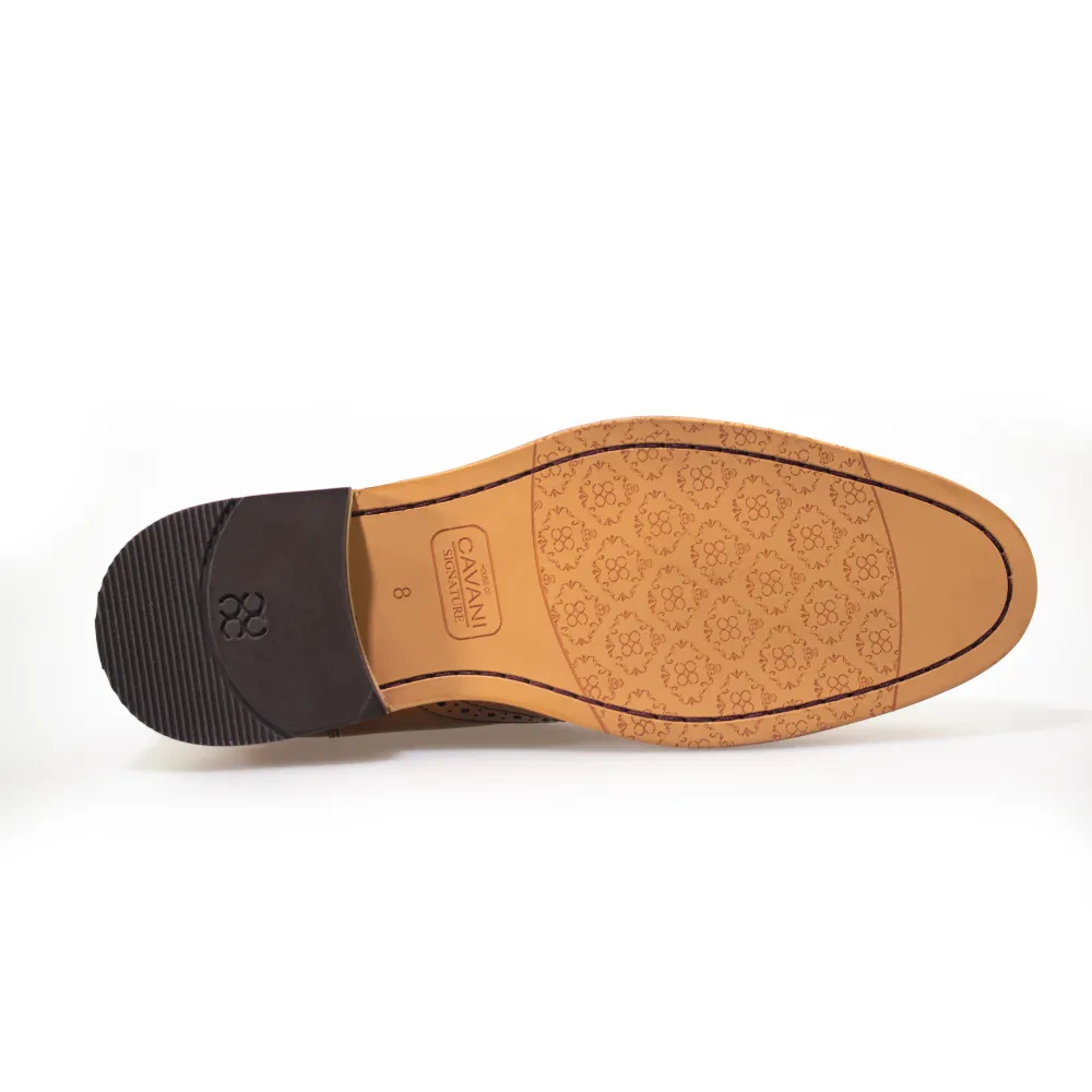 House of Cavani Moriarty Tan Chelsea Boots
