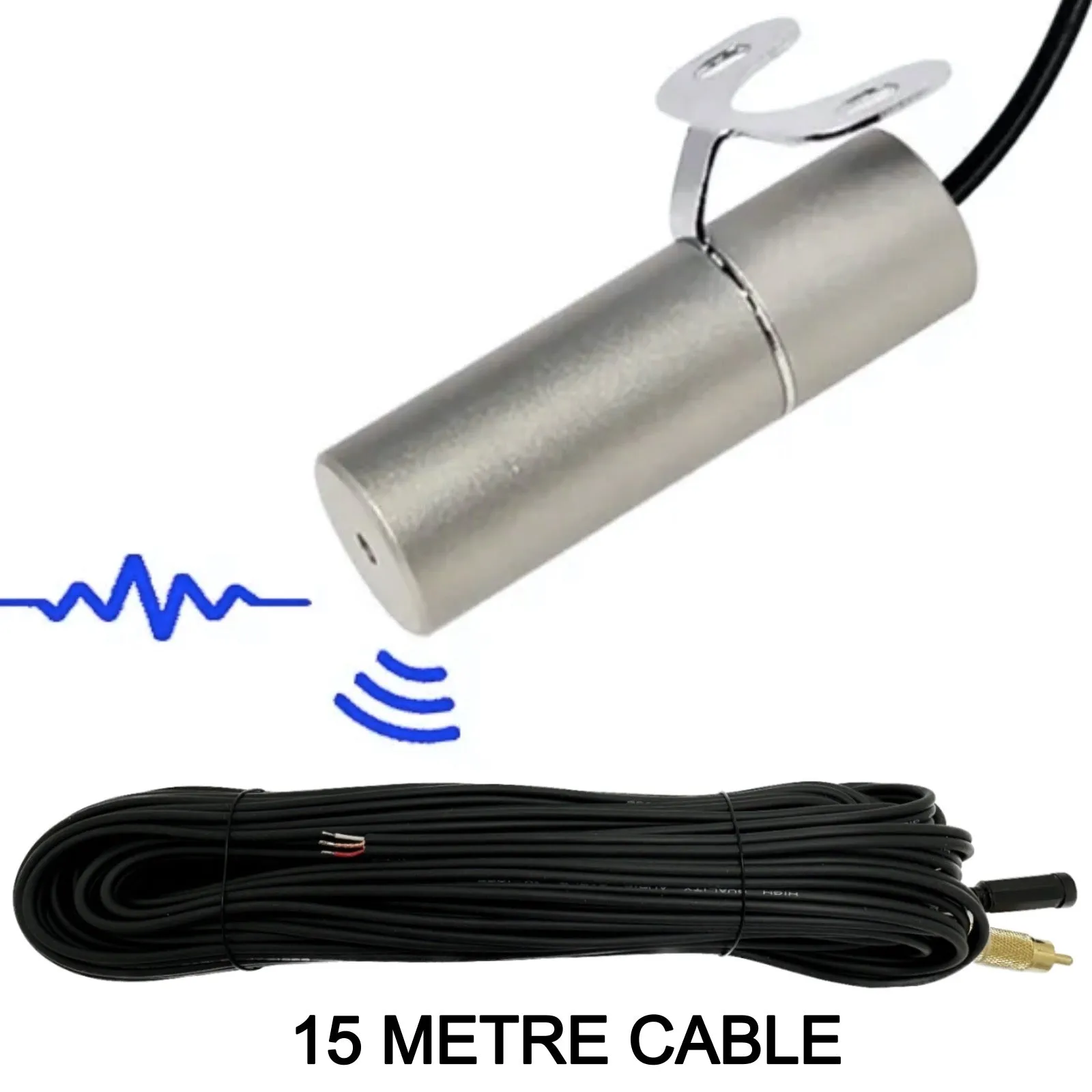 IP Camera CCTV Microphone 3.5mm Jack Plug Output 2.1mm DC plug 6-12V input Solid Metal Housing & Bracket