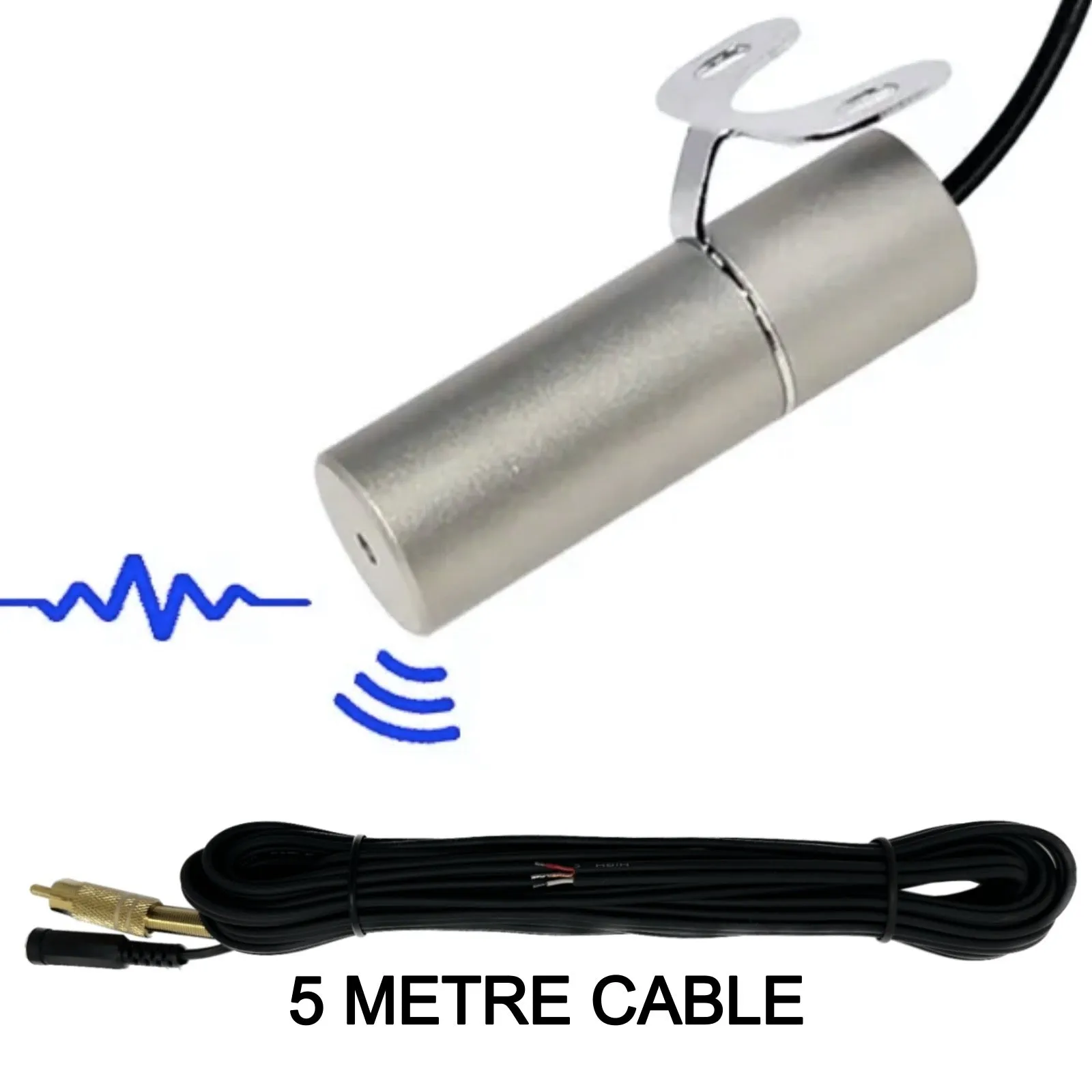 IP Camera CCTV Microphone 3.5mm Jack Plug Output 2.1mm DC plug 6-12V input Solid Metal Housing & Bracket