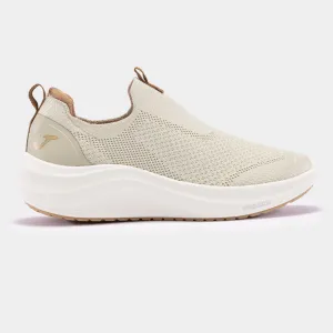 JOMA Ladies Laceless Memory Foam Sports Shoe 2425-BEIGE