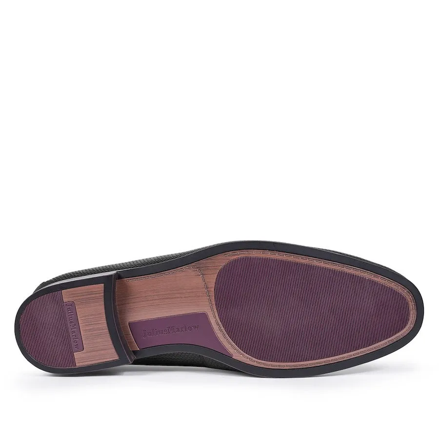 Julius Marlow Lapel Black Loafers