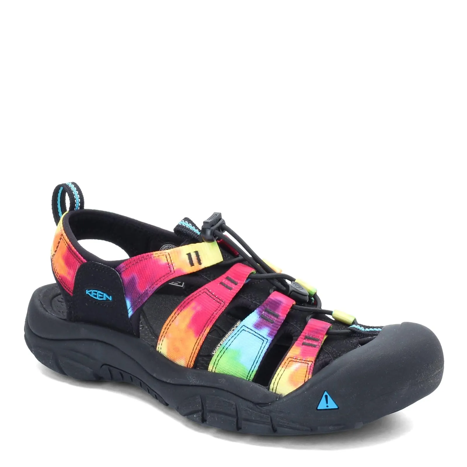 KEEN Men's Newport H2 Closed Toe Water Sandals, Original Tie Dye, 10