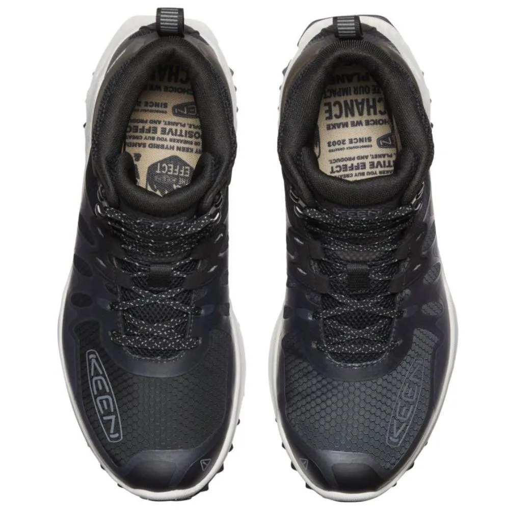 Keen Mens Zionic Mid Waterproof Hiking Boot (Black)