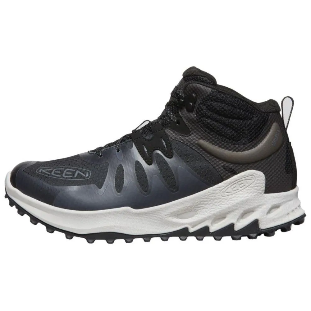 Keen Mens Zionic Mid Waterproof Hiking Boot (Black)