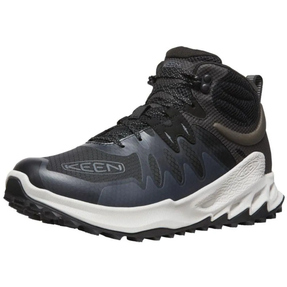 Keen Mens Zionic Mid Waterproof Hiking Boot (Black)
