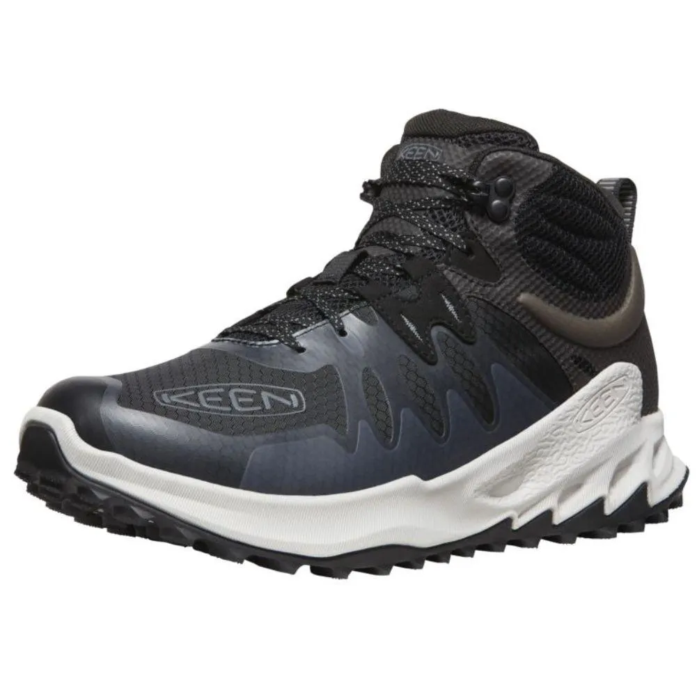 Keen Mens Zionic Mid Waterproof Hiking Boot (Black)