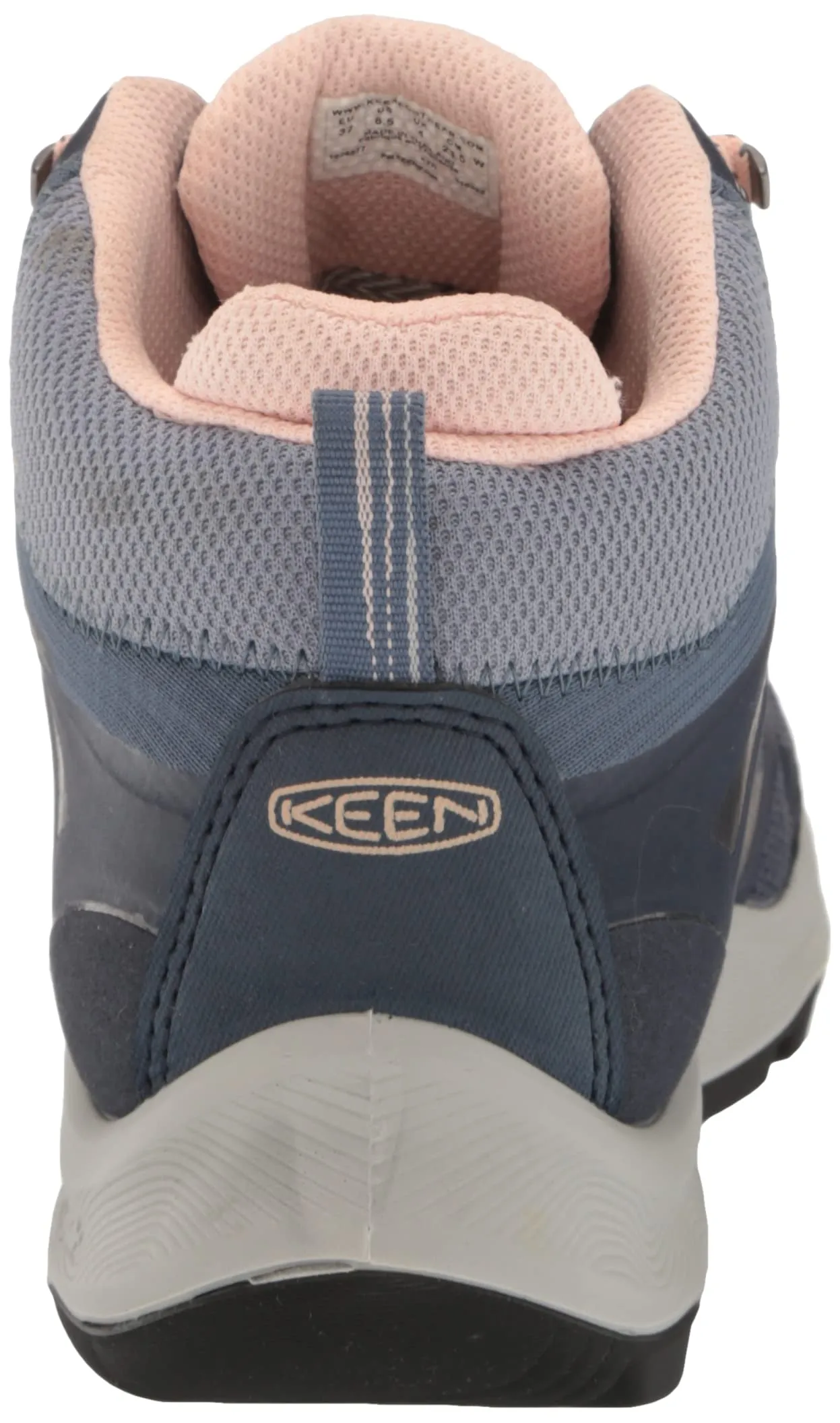 KEEN Women's Terradora Flex Mid Height Waterproof Hiking Boots 9.5 Vintage Indigo/Peachy Keen