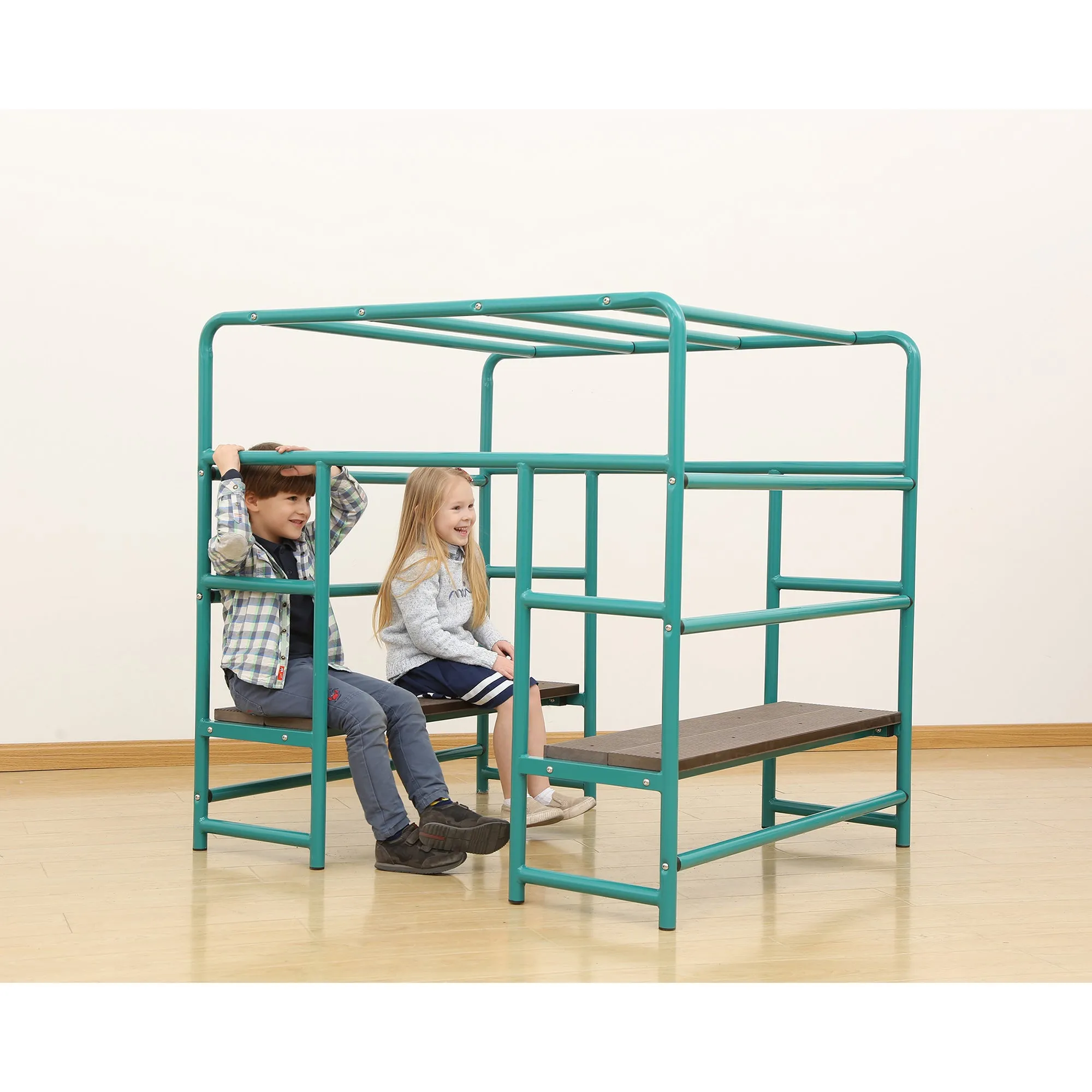 Kids Climbing Frame | Outdoor Play Equipment | Kids Monkey Bars | 118 x 110 x 110cm | 3 years 