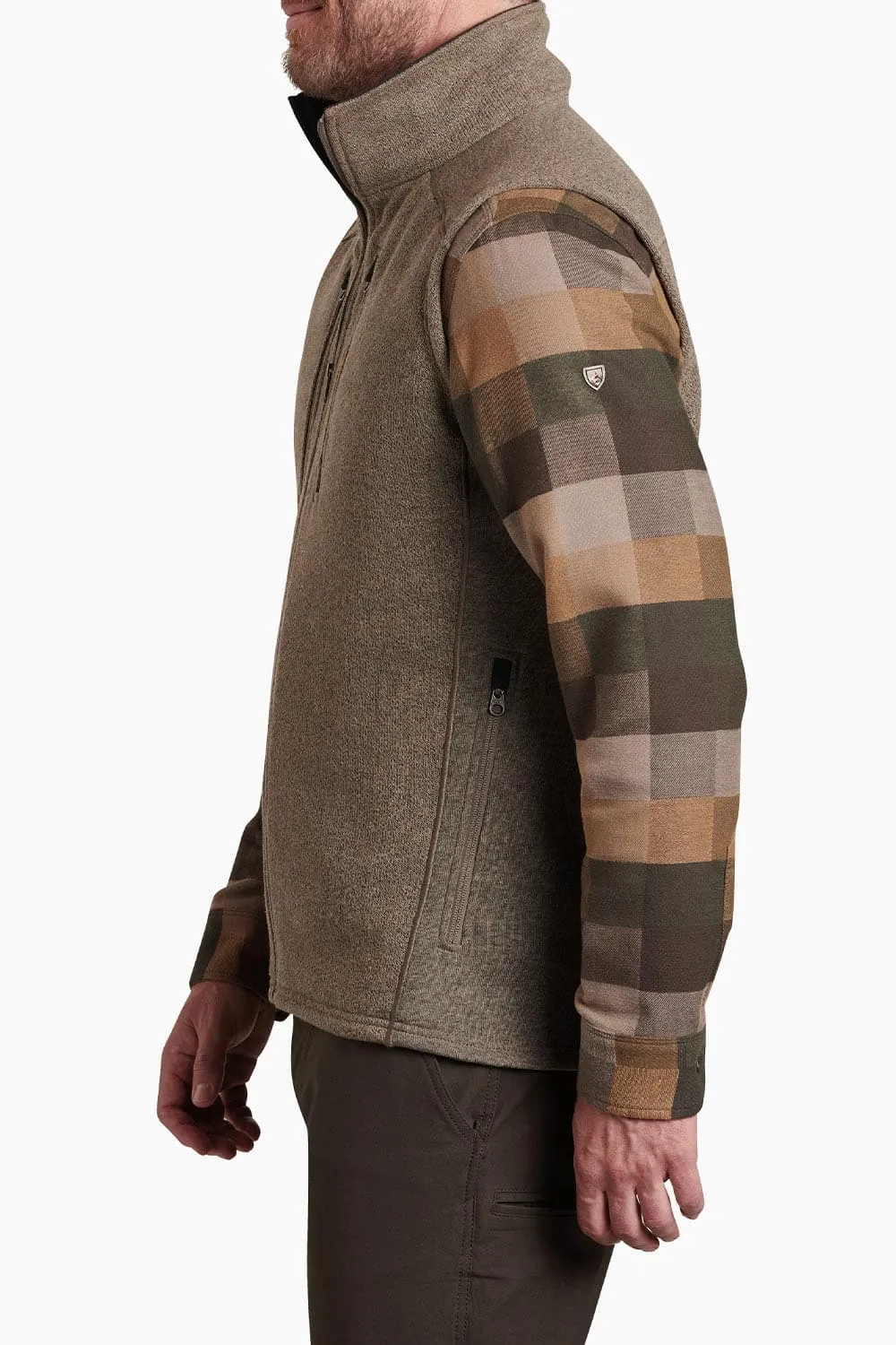 Kuhl Interceptr Vest for Men in Oatmeal | 3186-OAT