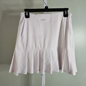 Lady Hagen Women's 17” Tummy Control Pleated Golf Skort Size Small White