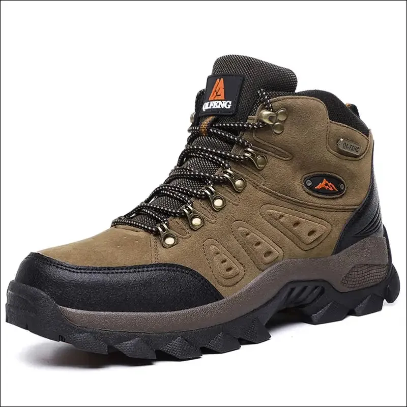Large size 48 hiking boots men summer winter outdoor warm fur non slip fashion women footwear boys
