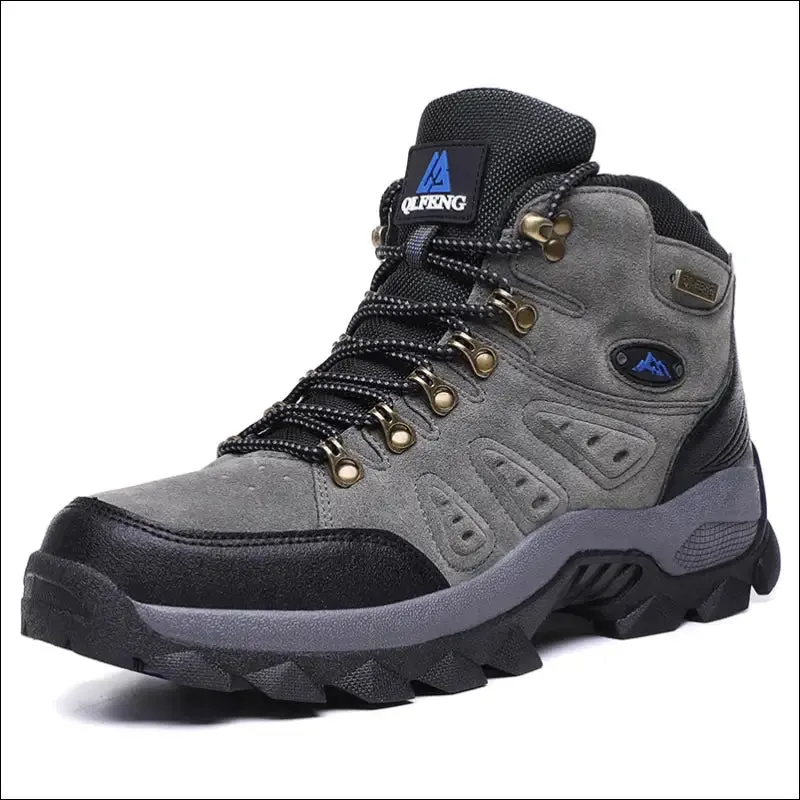 Large size 48 hiking boots men summer winter outdoor warm fur non slip fashion women footwear boys