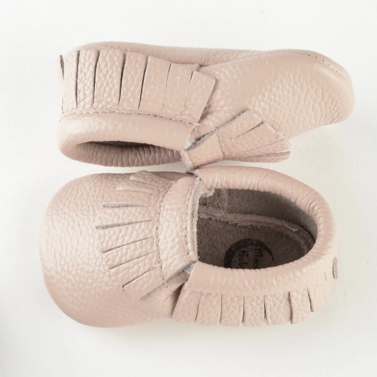 Leather Moccasins Tan