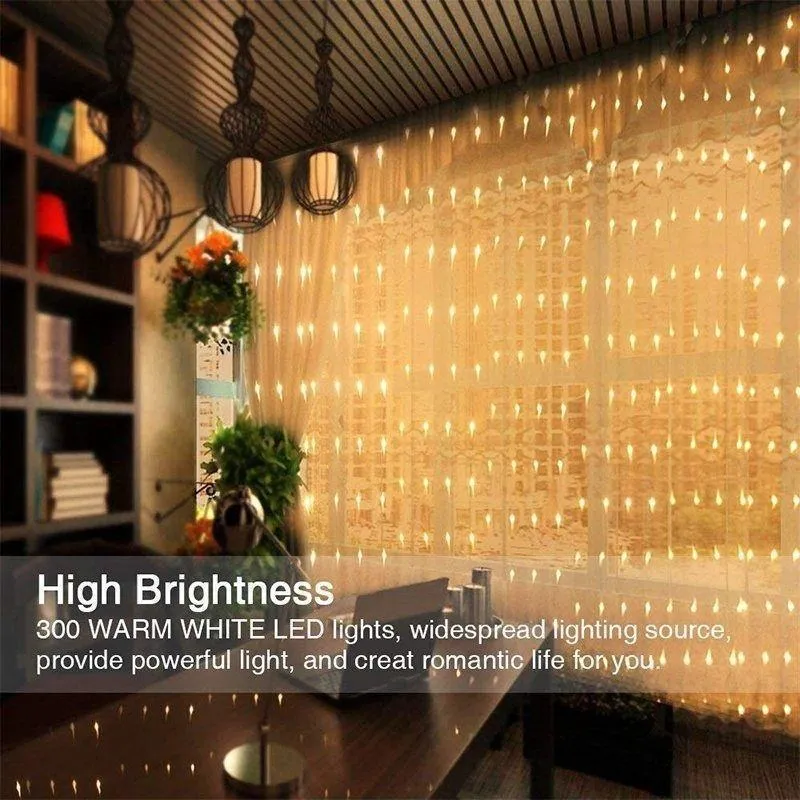 LED Decoration Curtain String Light